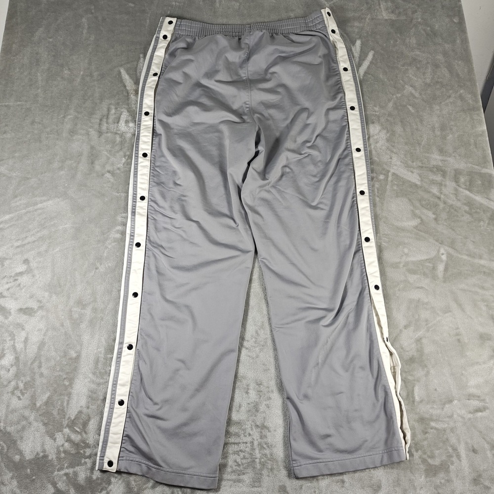 Vintage Adidas Track Pants Mens XL Tear Away Side Stripe Y2K Baggy Skater